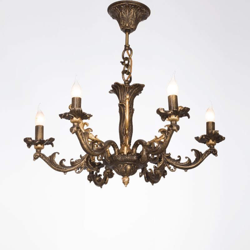 sandro 6 Lights Multicolored Chandelier