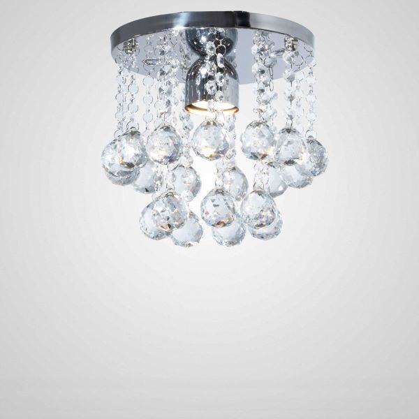 Loli 1 Light Chrome Chandelier