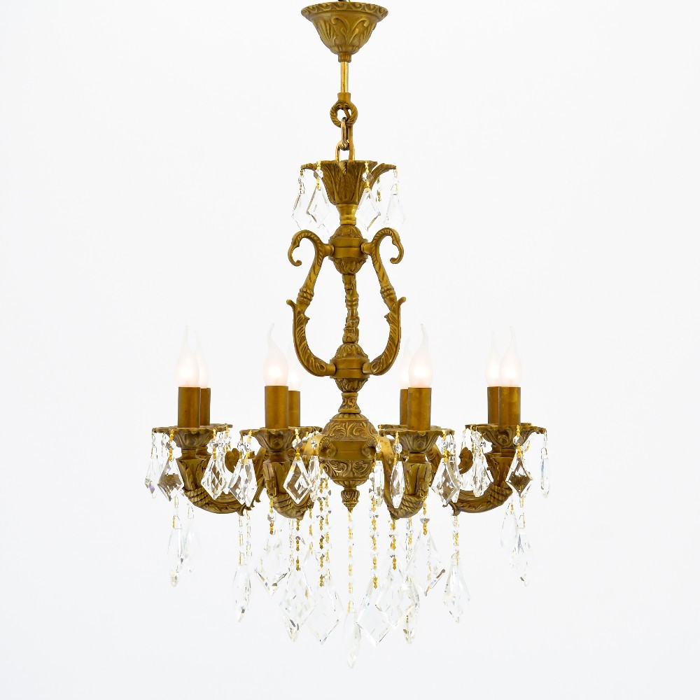 lasto 8 Lights Antique Chandelier