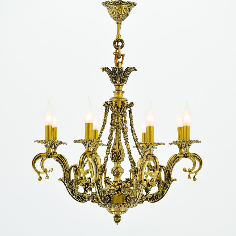 shawn 8 Lights Antique Chandelier