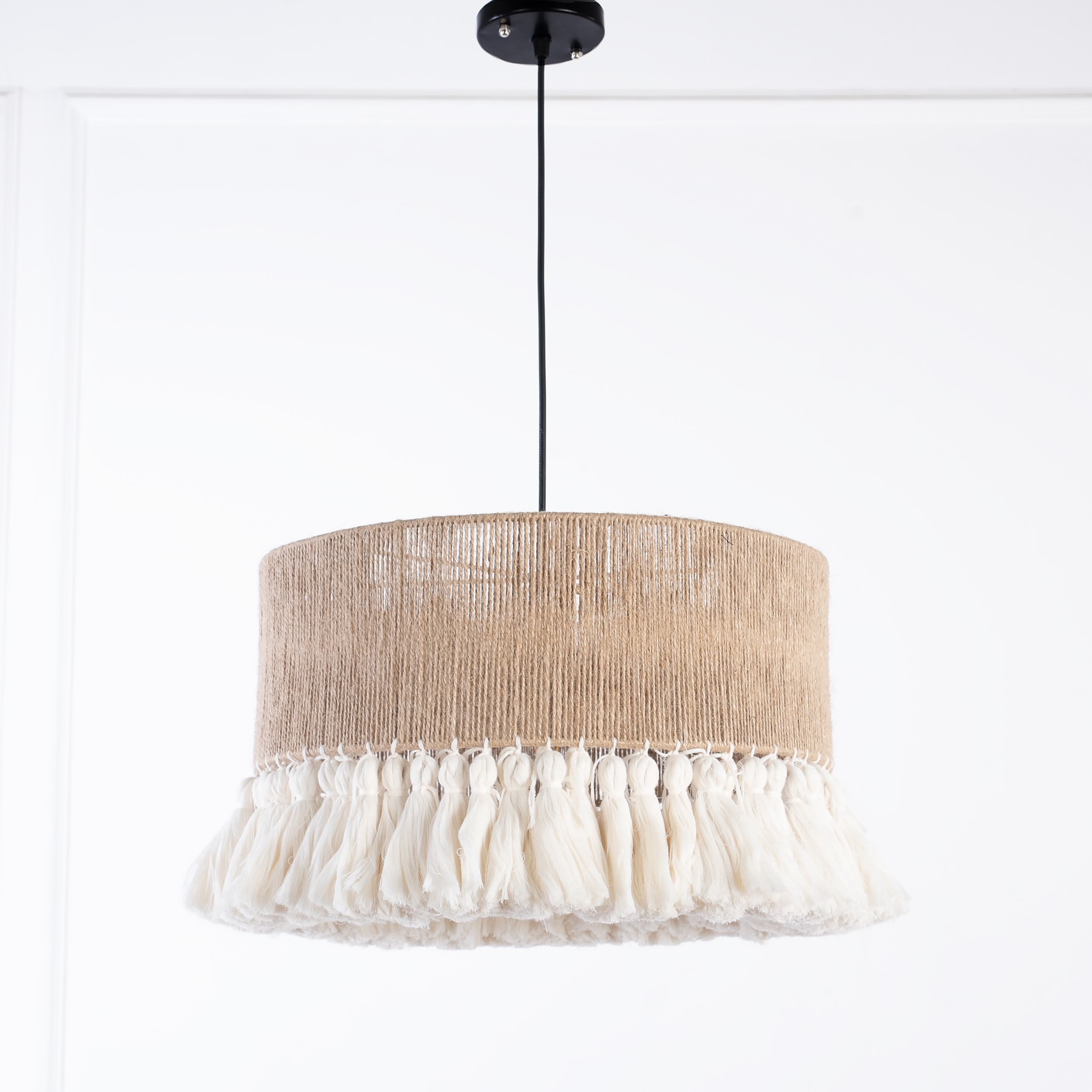 Shany Boho 1 Light Beige Chandelier