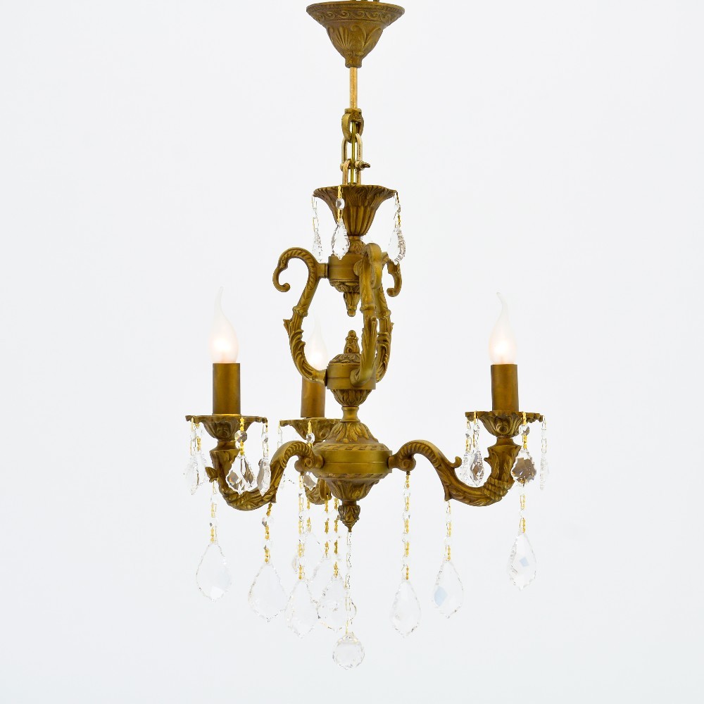 venmo3 Lights Antique Chandelier