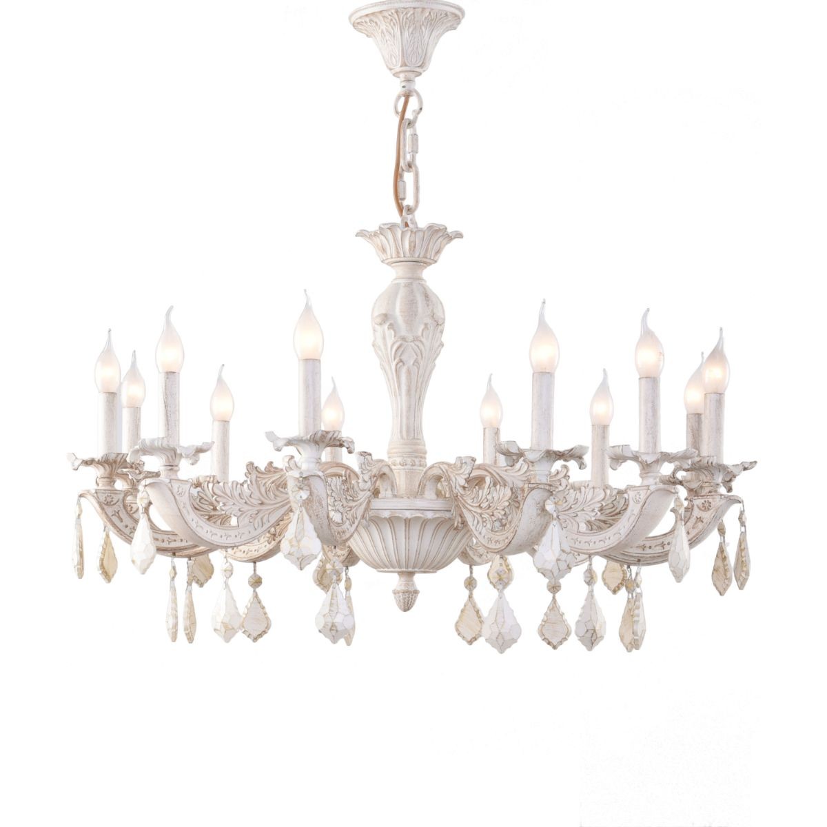 alex 12 Lights Whitey Chandelier