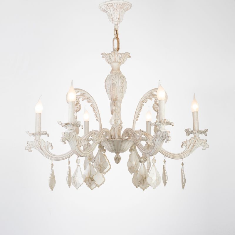 brock Whitey 6 Lights Chandelier.