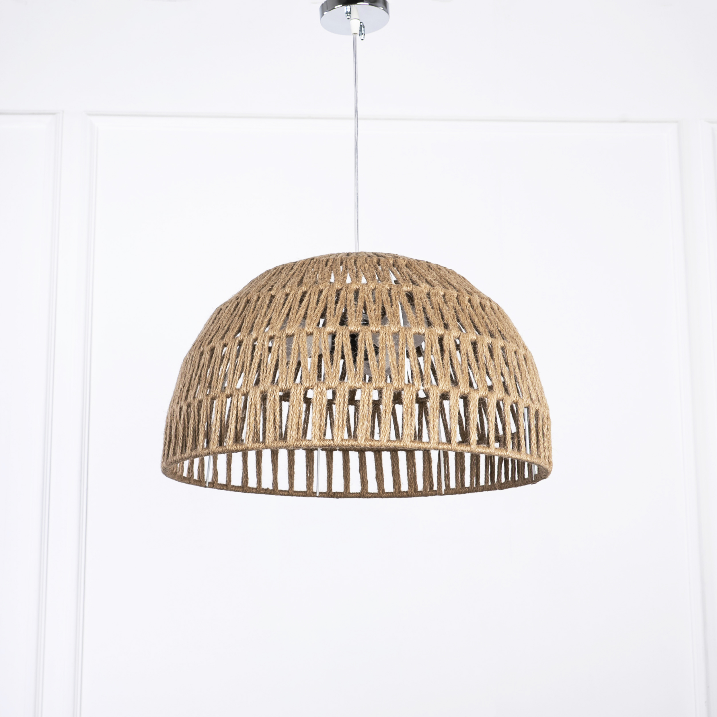 Jick 3 Lights Beige Pendant