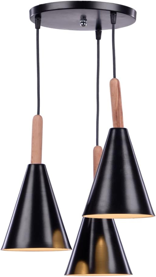 Modern Design Ceiling Lamp wood and metal