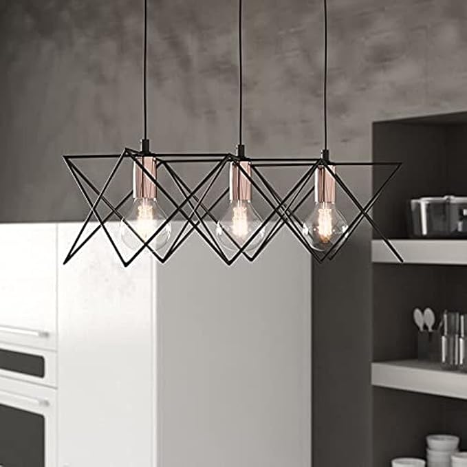 triple Star fit line Chandelier