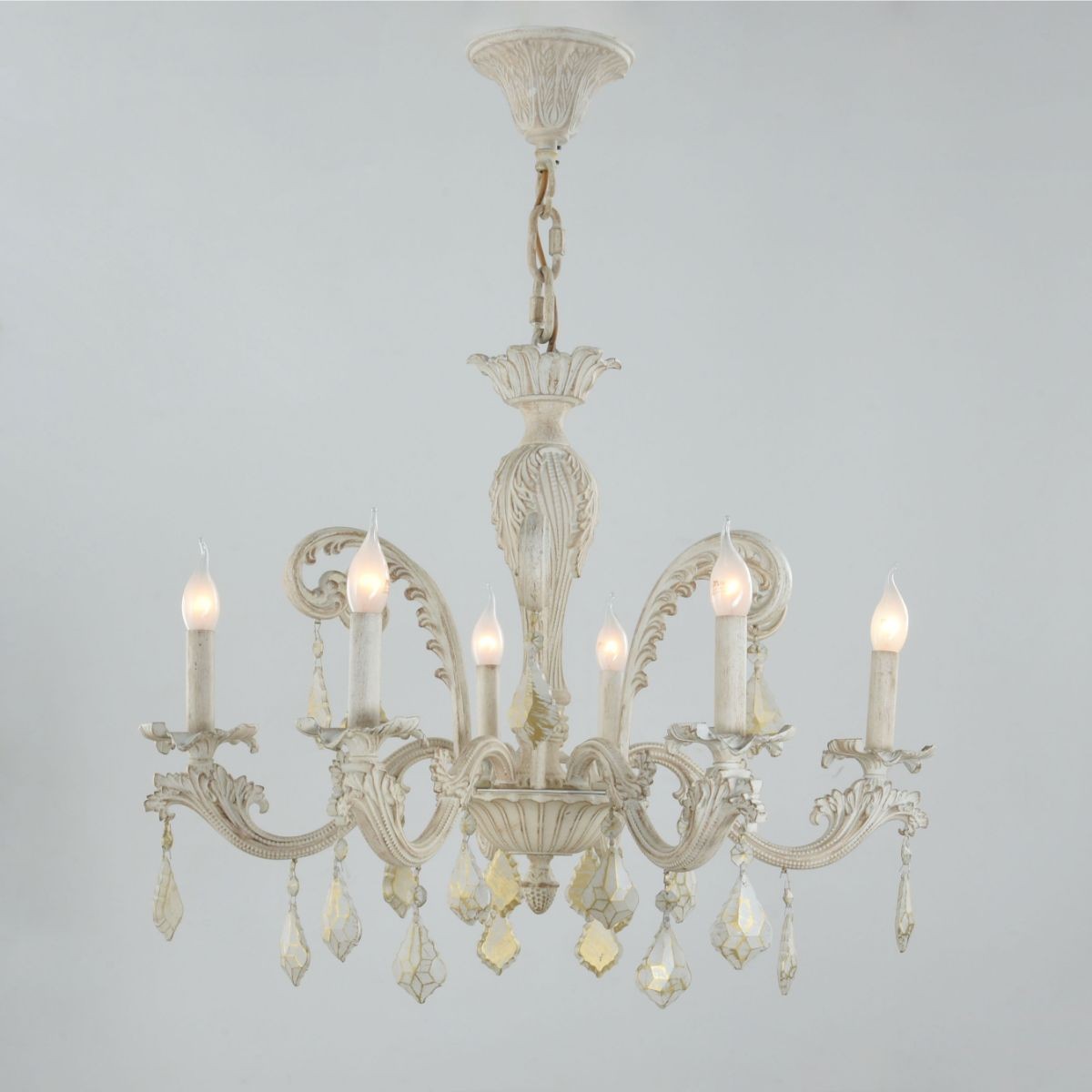 brock  6 Lights Whitey Chandelier