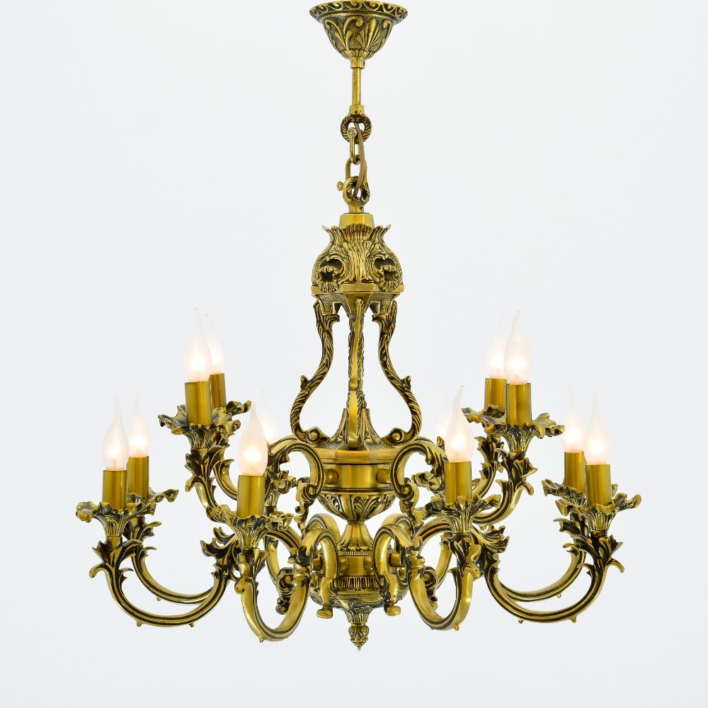 zoaro 12 Lights Antique Chandelier