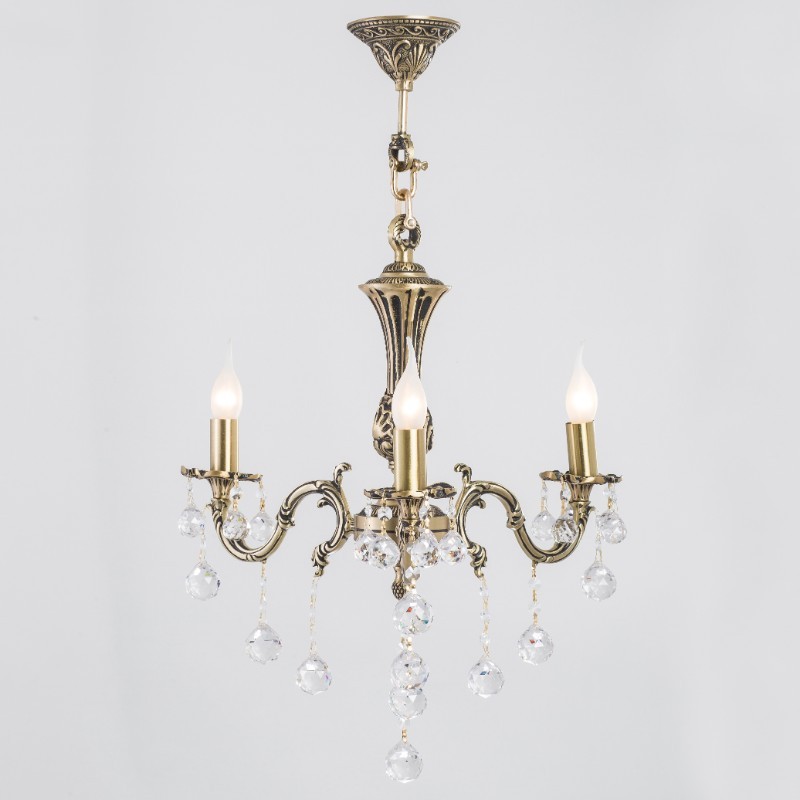 3 way Lights Antique Chandelier