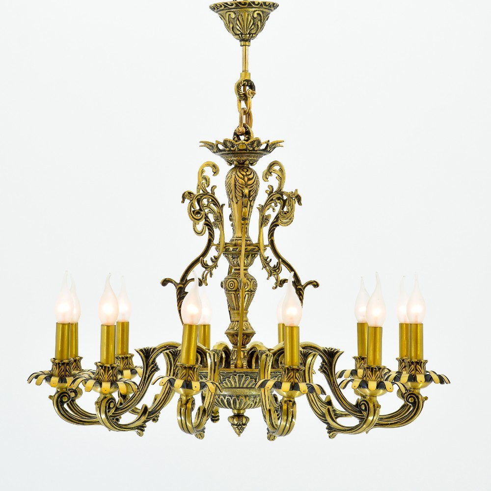 scorbion12 Lights Antique Chandelier