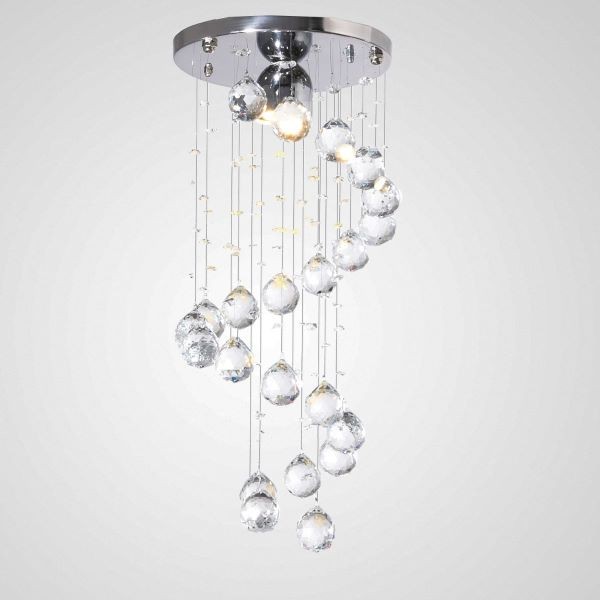 Loli 1 Light Chrome Chandelier