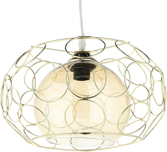 Aluminum Gold Ball Roof Pendant Light