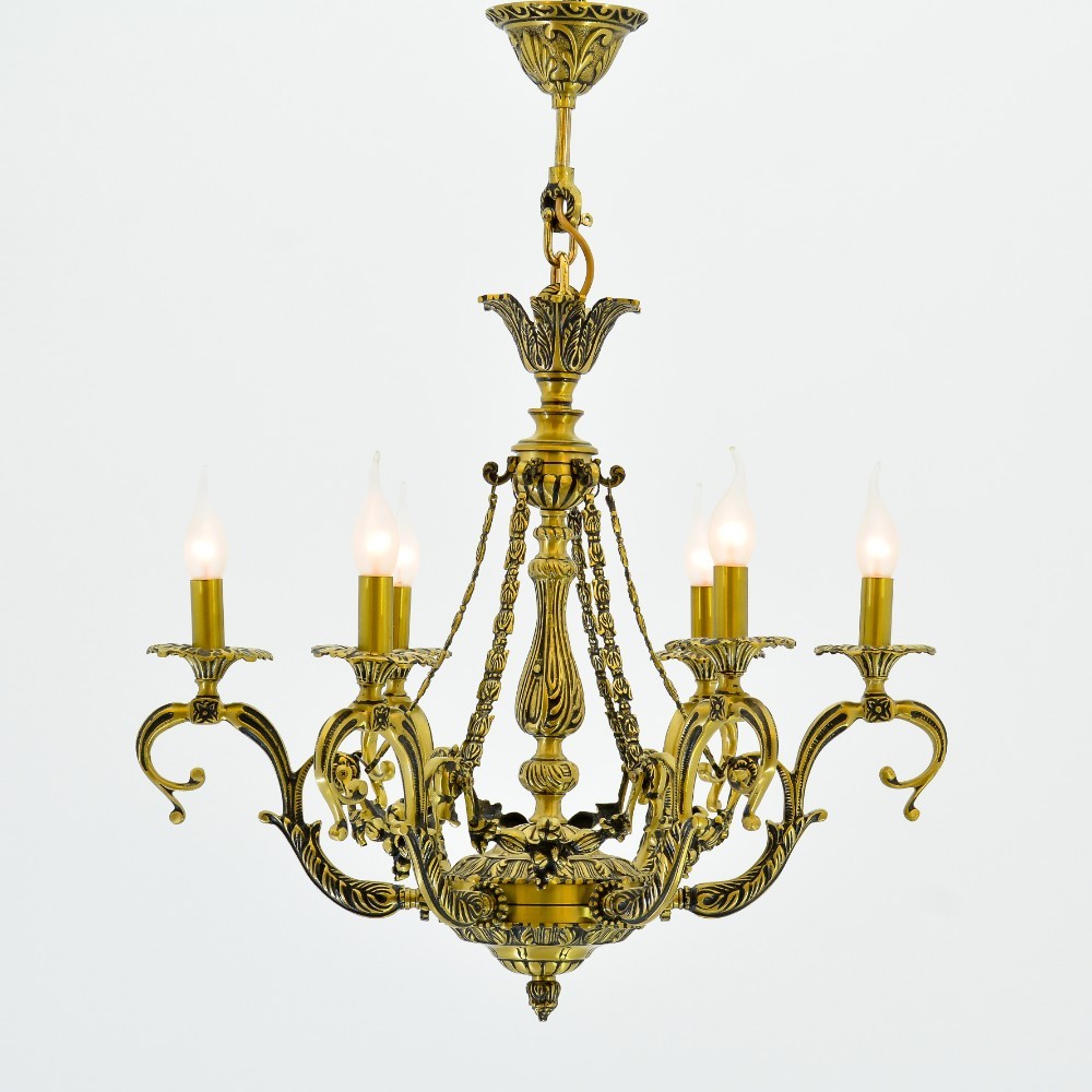 shawn  6 Lights Antique Chandelier