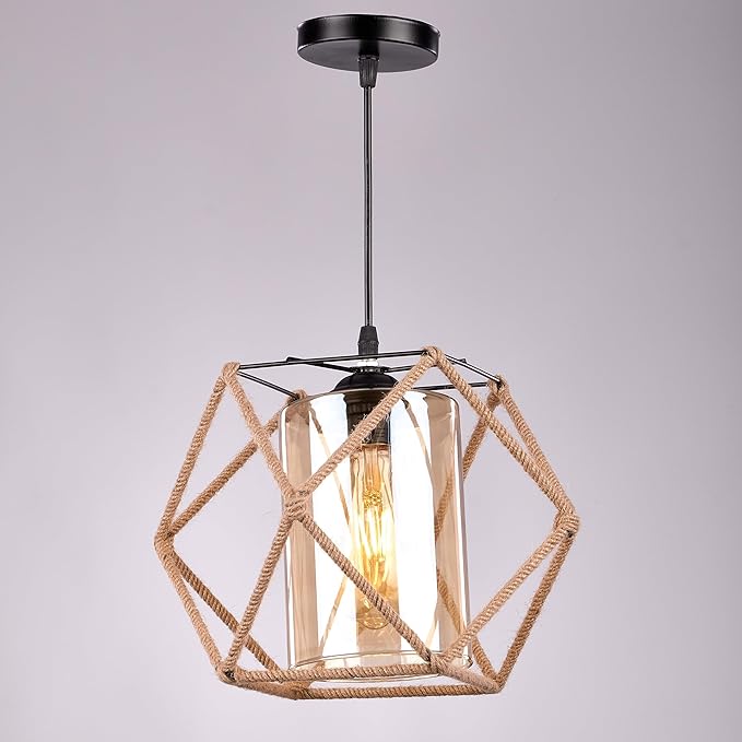 High Quality diamond Rope Ceiling Lamp