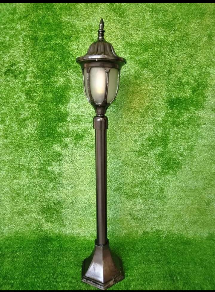 old school garden lamp